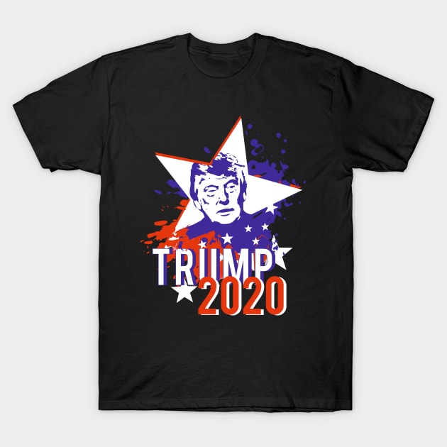 Donald Trump 2020 T-Shirt by victoriashel